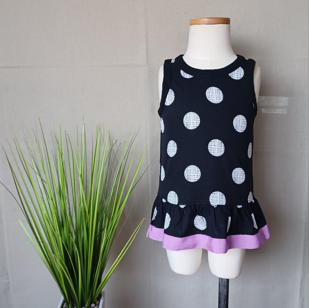 Gymboree Dotted Ribbon Trim Tunic